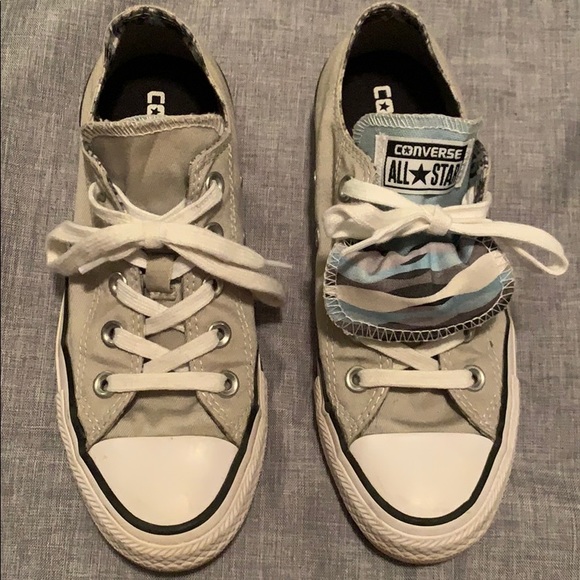 Converse gray double tongue camo - Picture 6 of 6